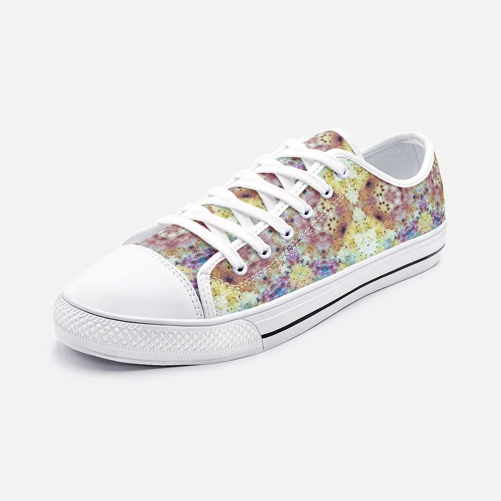 Conscious Psychedelic Canvas Low-Tops