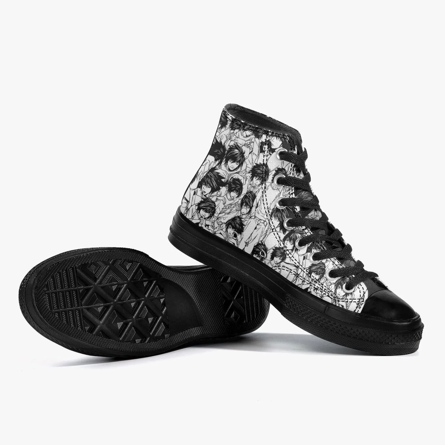 Death Note 'L' A-Star High Anime Shoes
