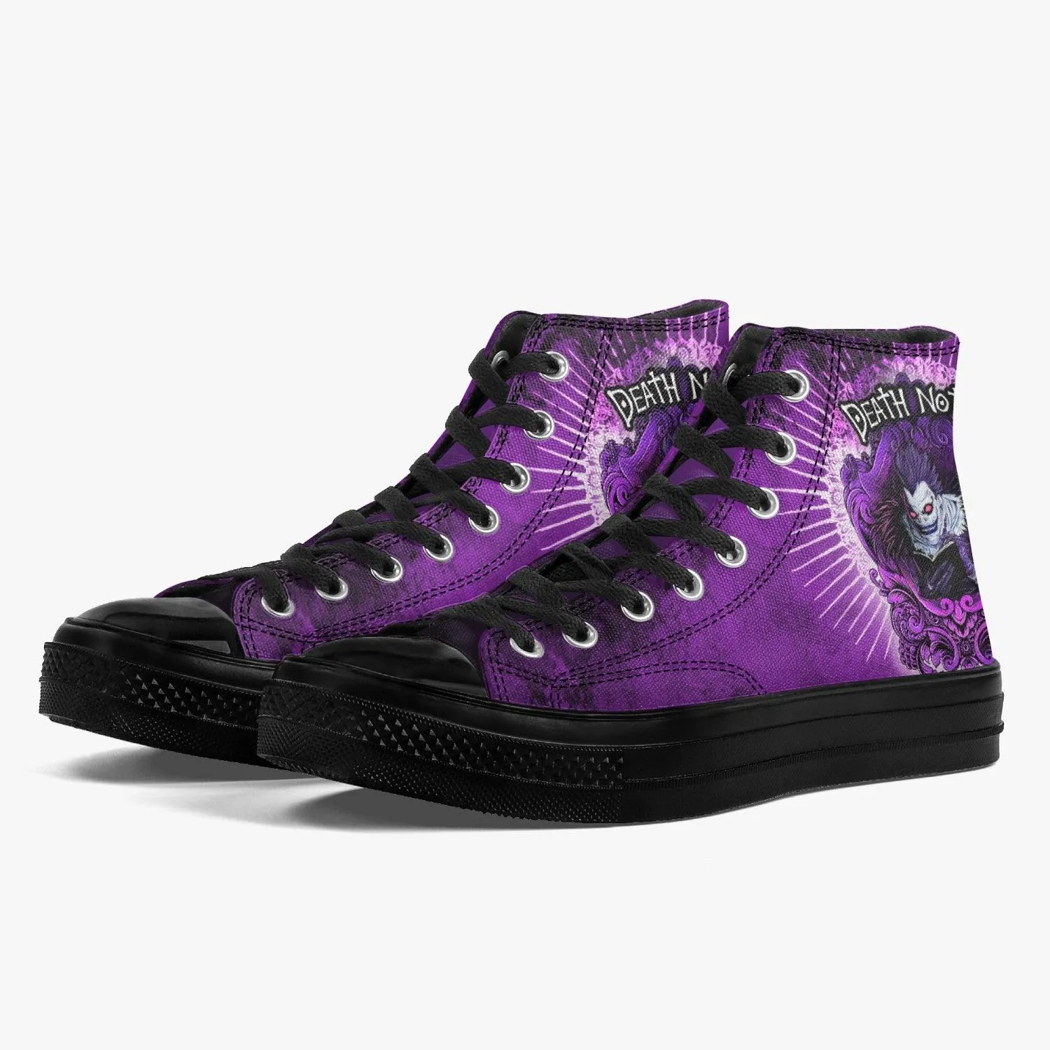 Death Note Ryuk Purple A-Star High Anime Shoes