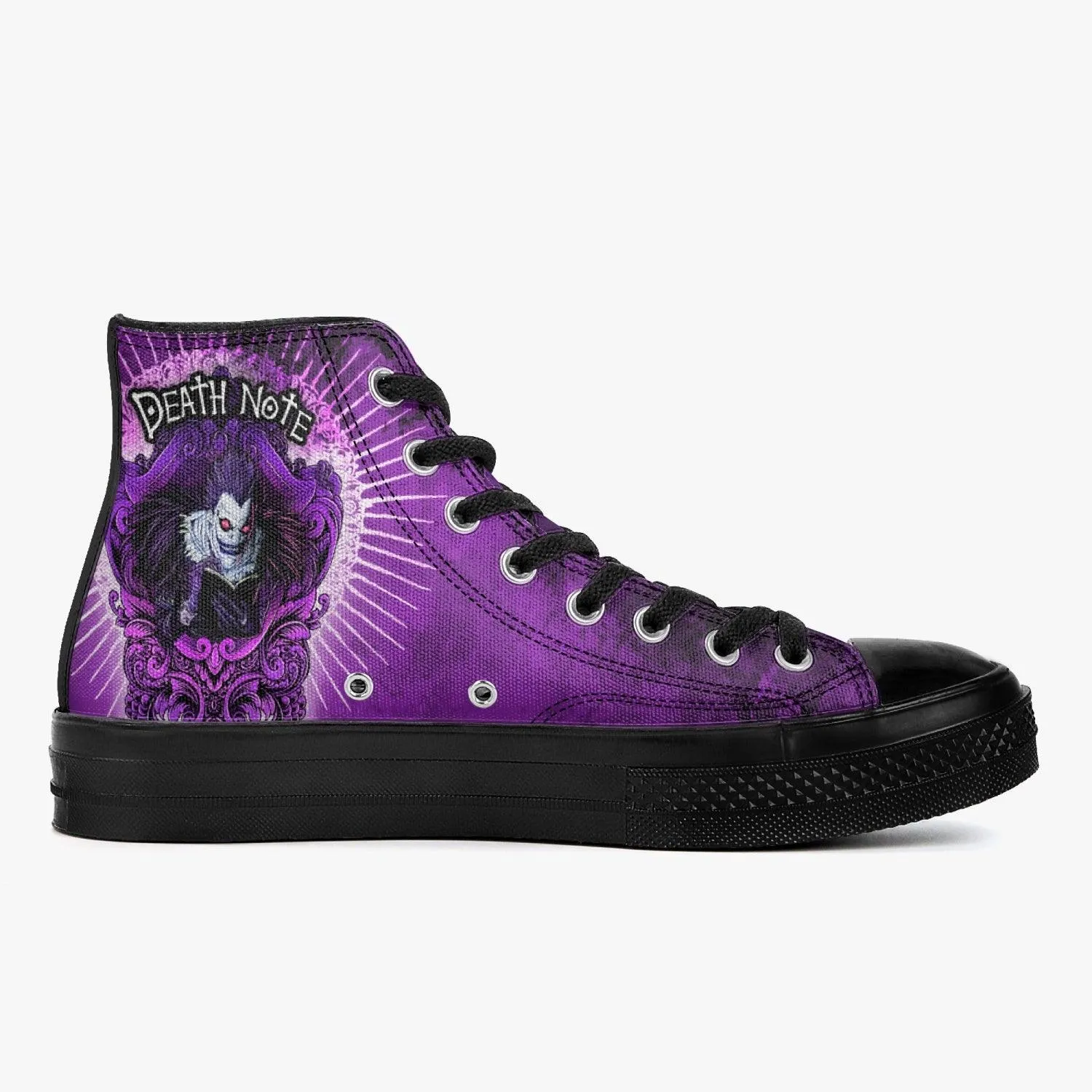 Death Note Ryuk Purple A-Star High Anime Shoes