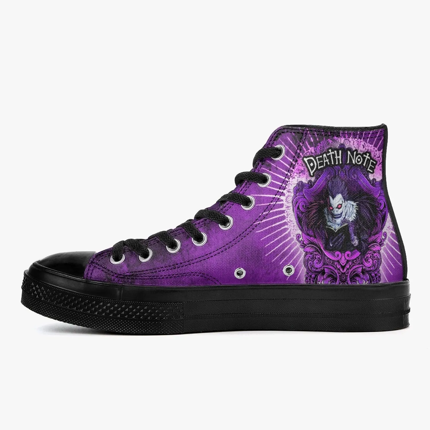 Death Note Ryuk Purple A-Star High Anime Shoes