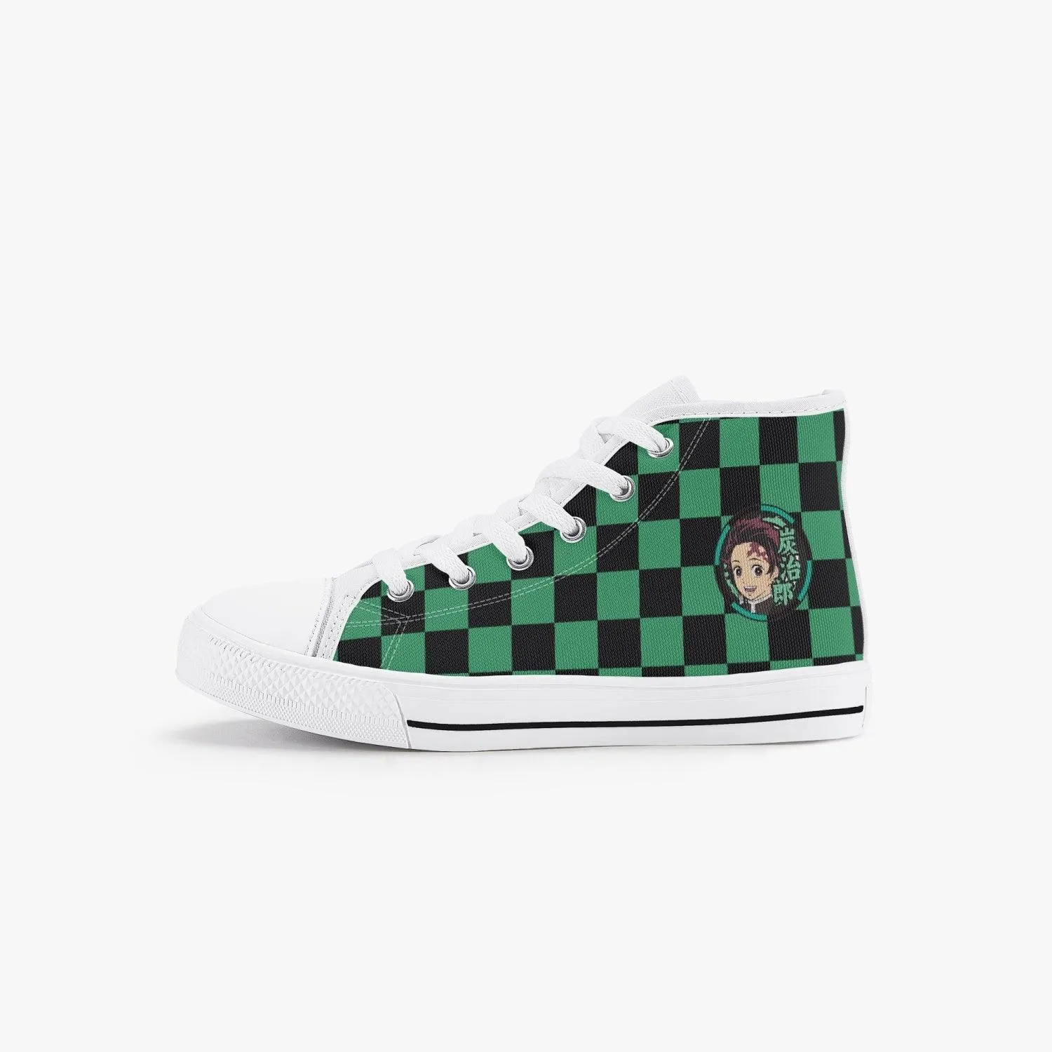 Demon Slayer Top Canvas Anime Shoes Tanjiro Kid's Anime Shoes