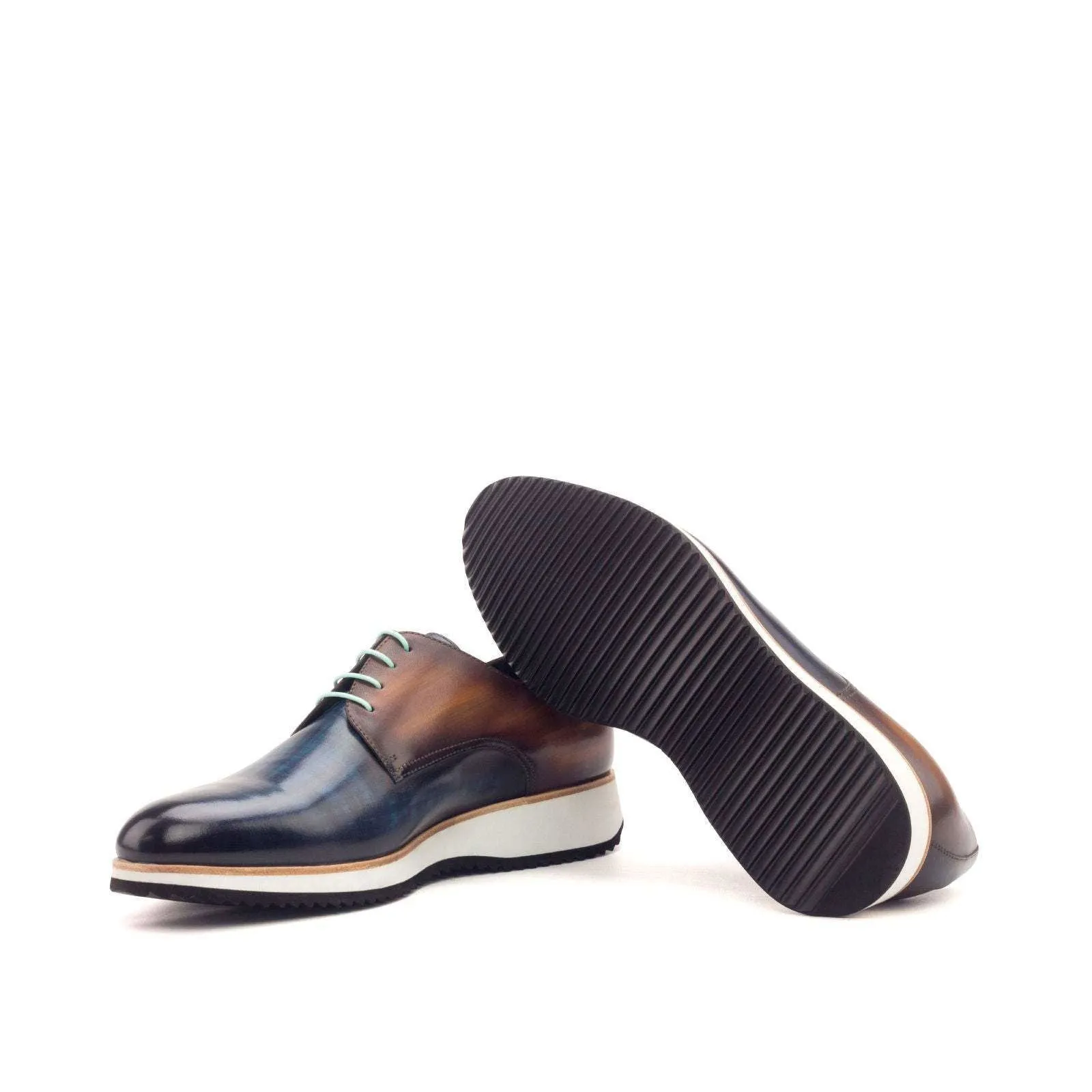 Derby-Patina, Brown, Blue-Wholesale