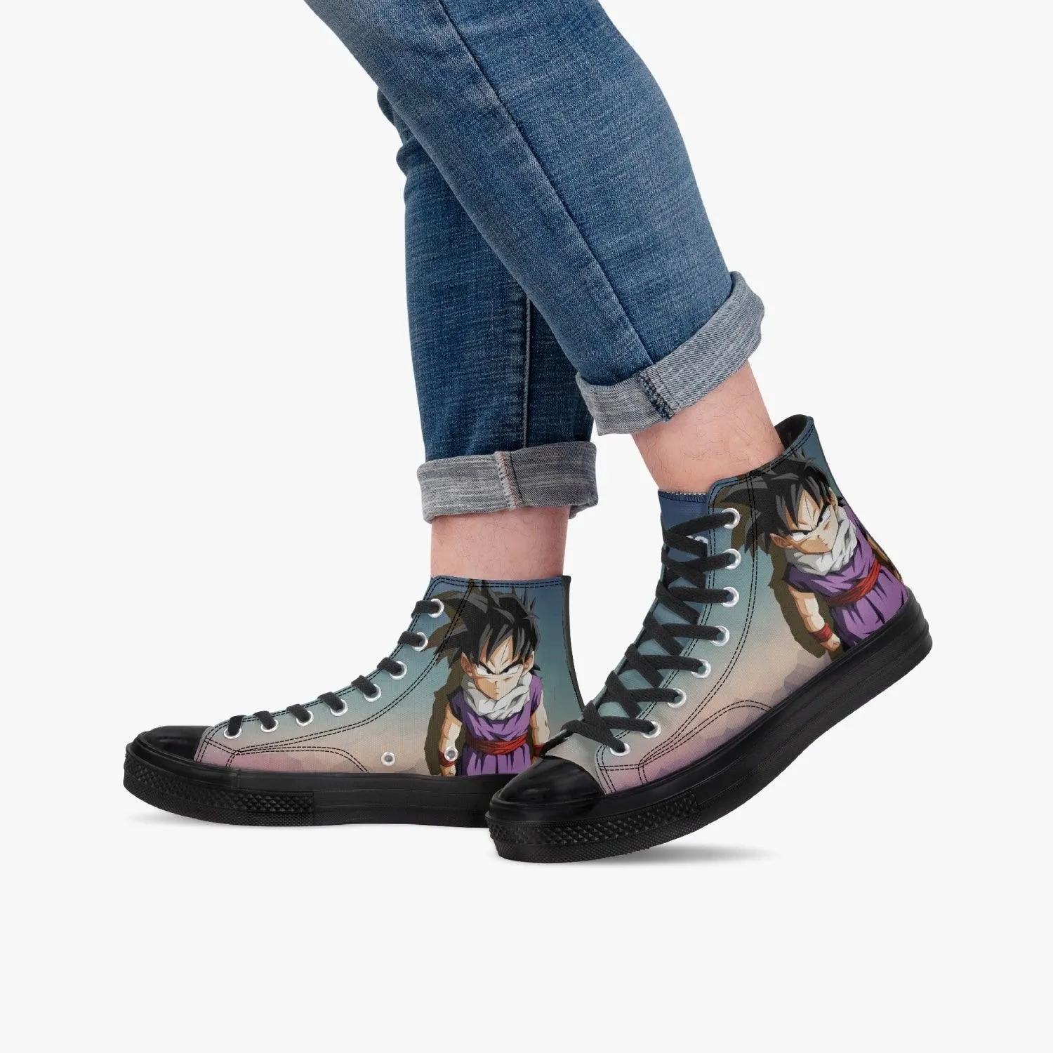 Dragon Ball Z Son Gohan A-Star High Anime Shoes