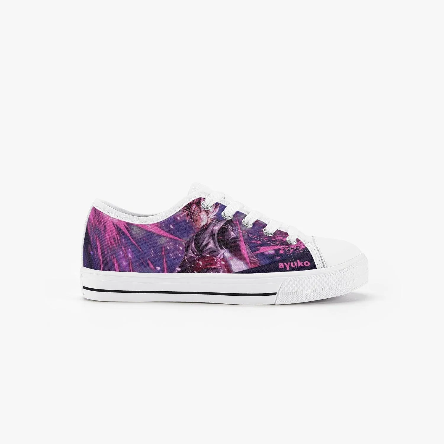 Dragonball Z Goku Black with Hook Kids A-Star Low Anime Shoes