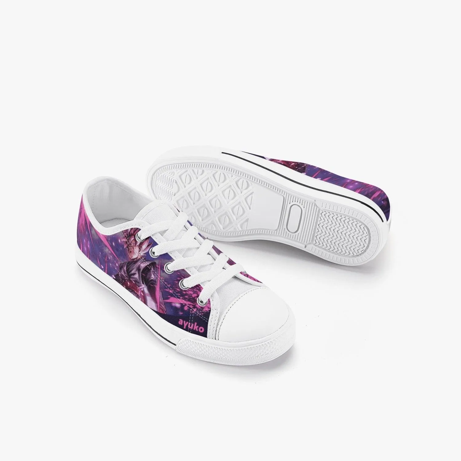 Dragonball Z Goku Black with Hook Kids A-Star Low Anime Shoes