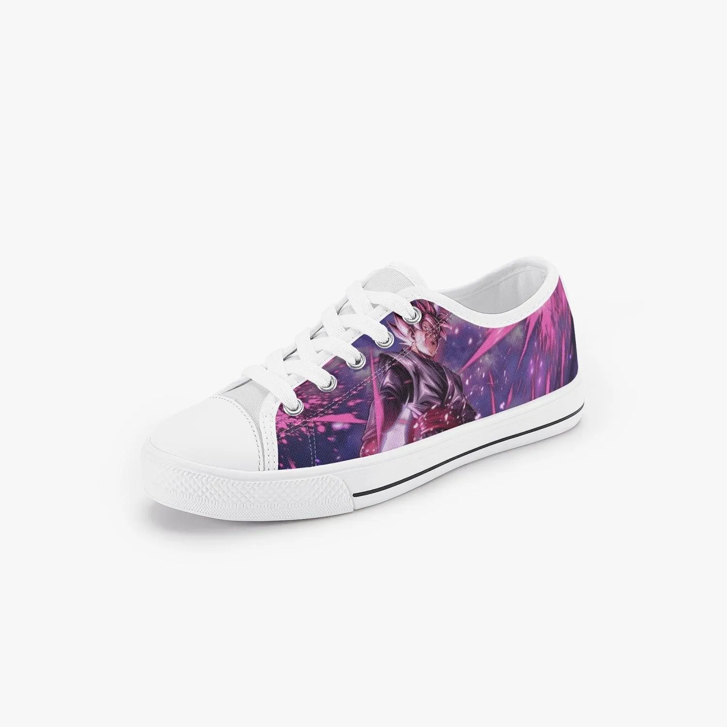Dragonball Z Goku Black with Hook Kids A-Star Low Anime Shoes