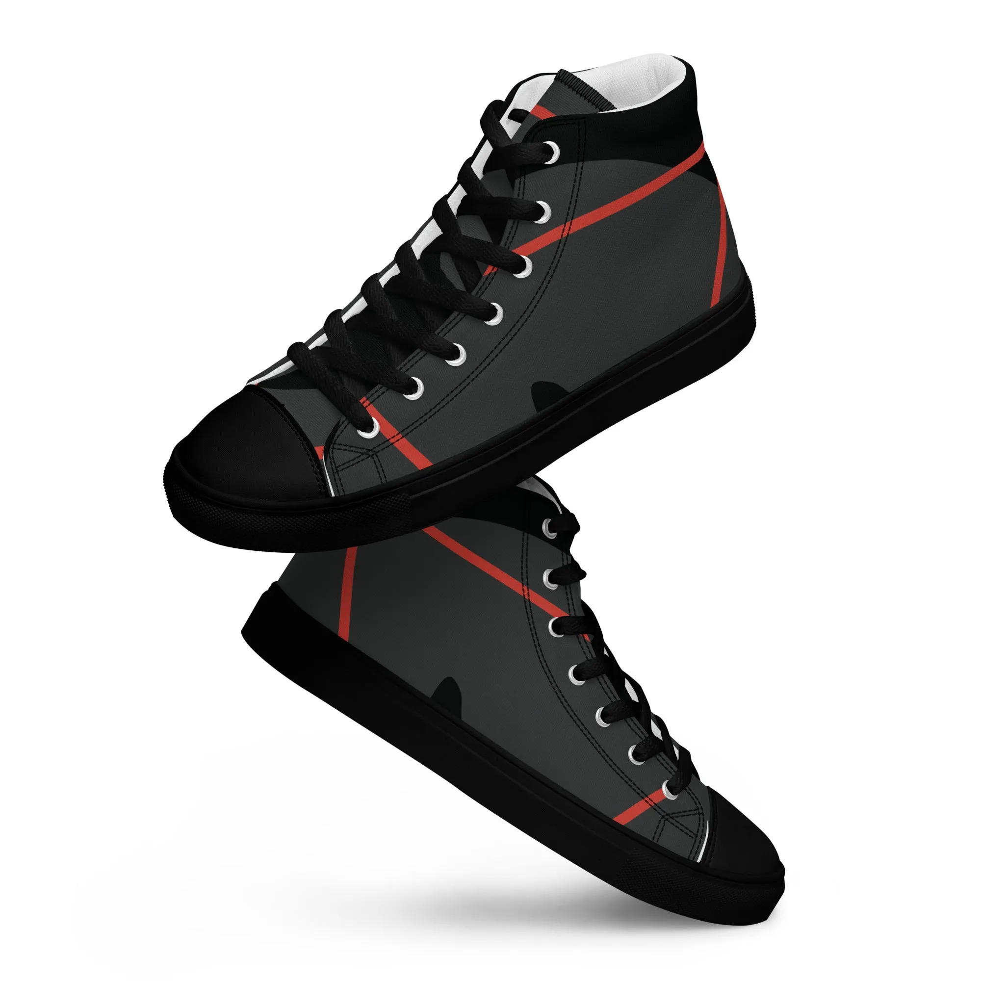 DREAM CHASER Men’s High Top Canvas Shoes