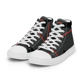 DREAM CHASER Men’s High Top Canvas Shoes