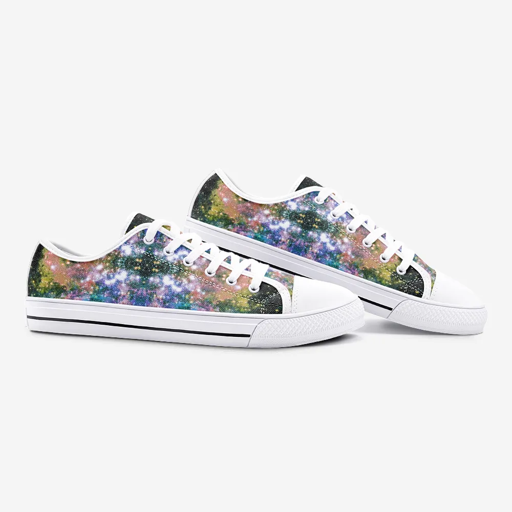 Ekhi Psychedelic Canvas Low-Tops