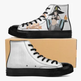 Fire Force Maki Oze A-Star High Anime Shoes