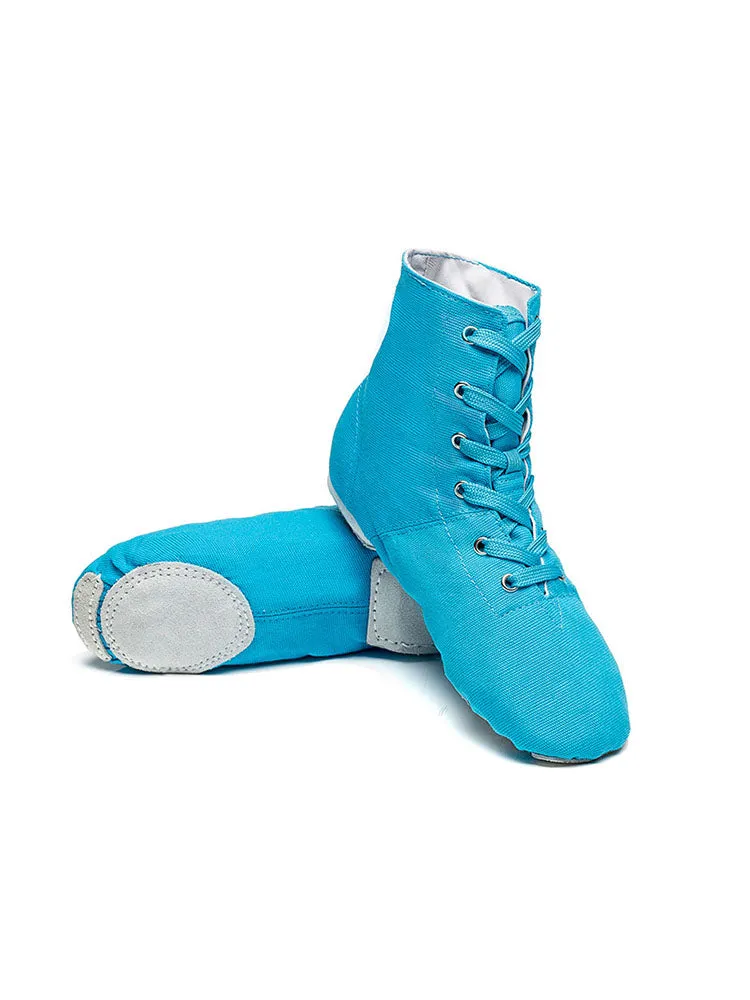 High-top Jazz Shoes Soft-soled Canvas Dance Shoes