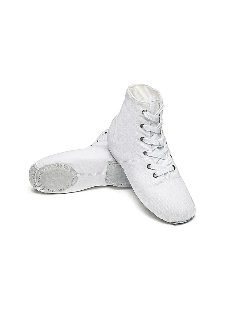 High-top Jazz Shoes Soft-soled Canvas Dance Shoes