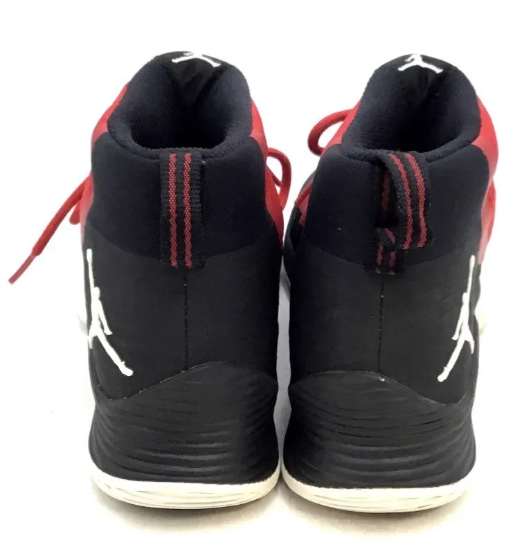 Jordan Men's Air Jordan Ultra Fly 2 Red Black Athletic Shoes - Size 8.5