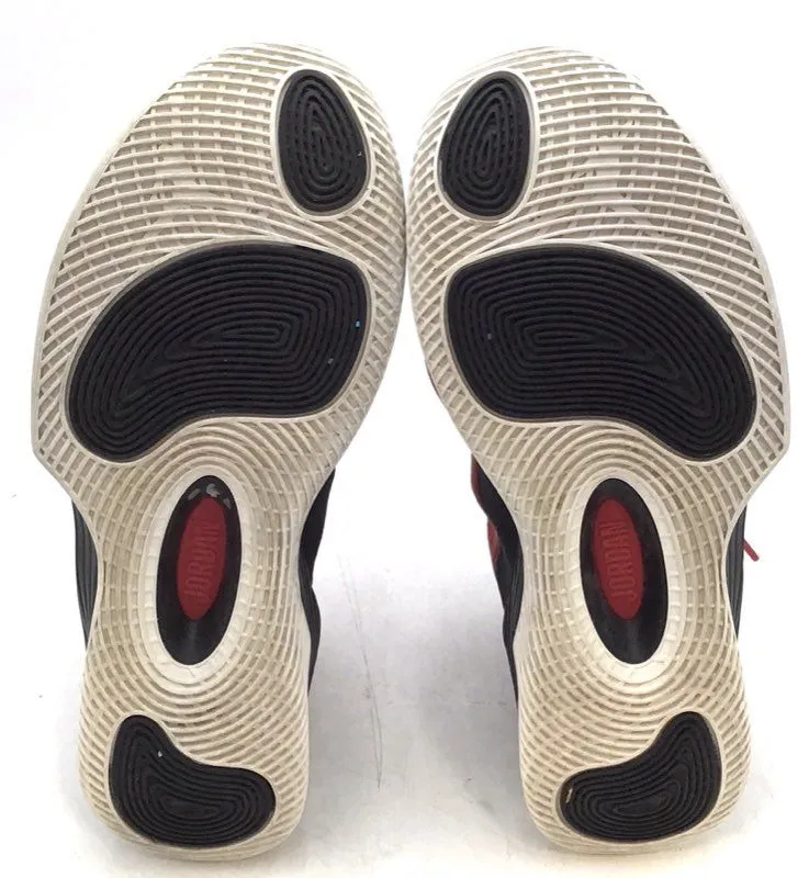 Jordan Men's Air Jordan Ultra Fly 2 Red Black Athletic Shoes - Size 8.5