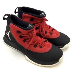Jordan Men's Air Jordan Ultra Fly 2 Red Black Athletic Shoes - Size 8.5