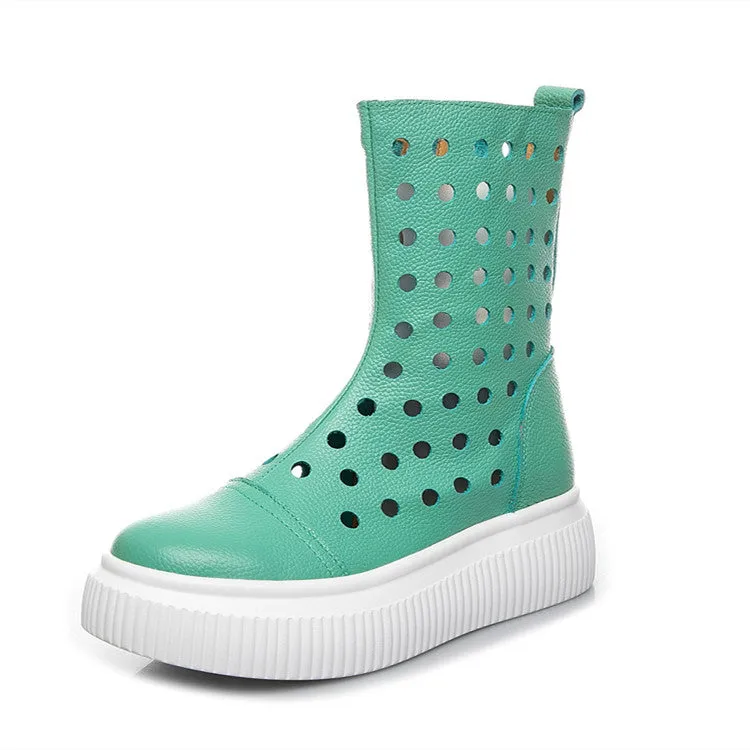 Ladies Fashion Personality Breathable Platform Shoes - GlamzLife