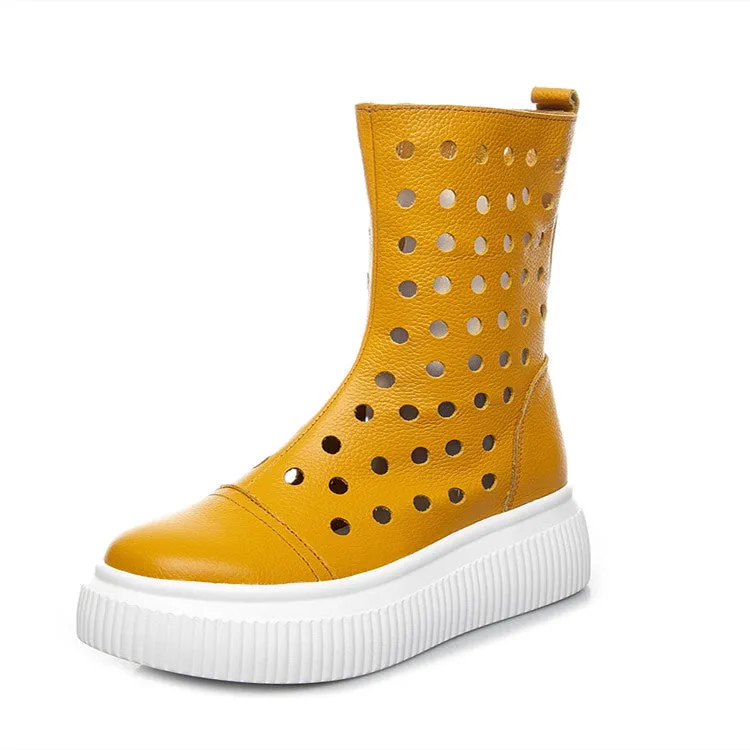 Ladies Fashion Personality Breathable Platform Shoes - GlamzLife