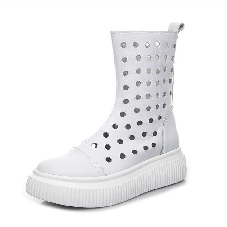 Ladies Fashion Personality Breathable Platform Shoes - GlamzLife