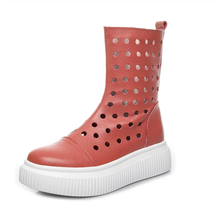 Ladies Fashion Personality Breathable Platform Shoes - GlamzLife