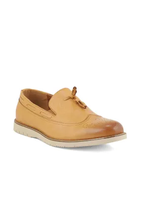 Men Casual Shoe/Moccs M22057-Mustard