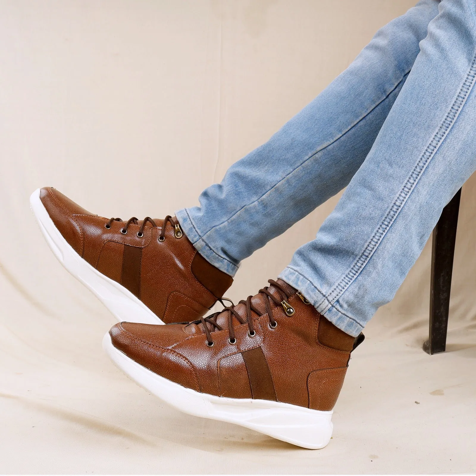 Men's 3.5 (9CM) Inches Hidden Height Increasing Shoes