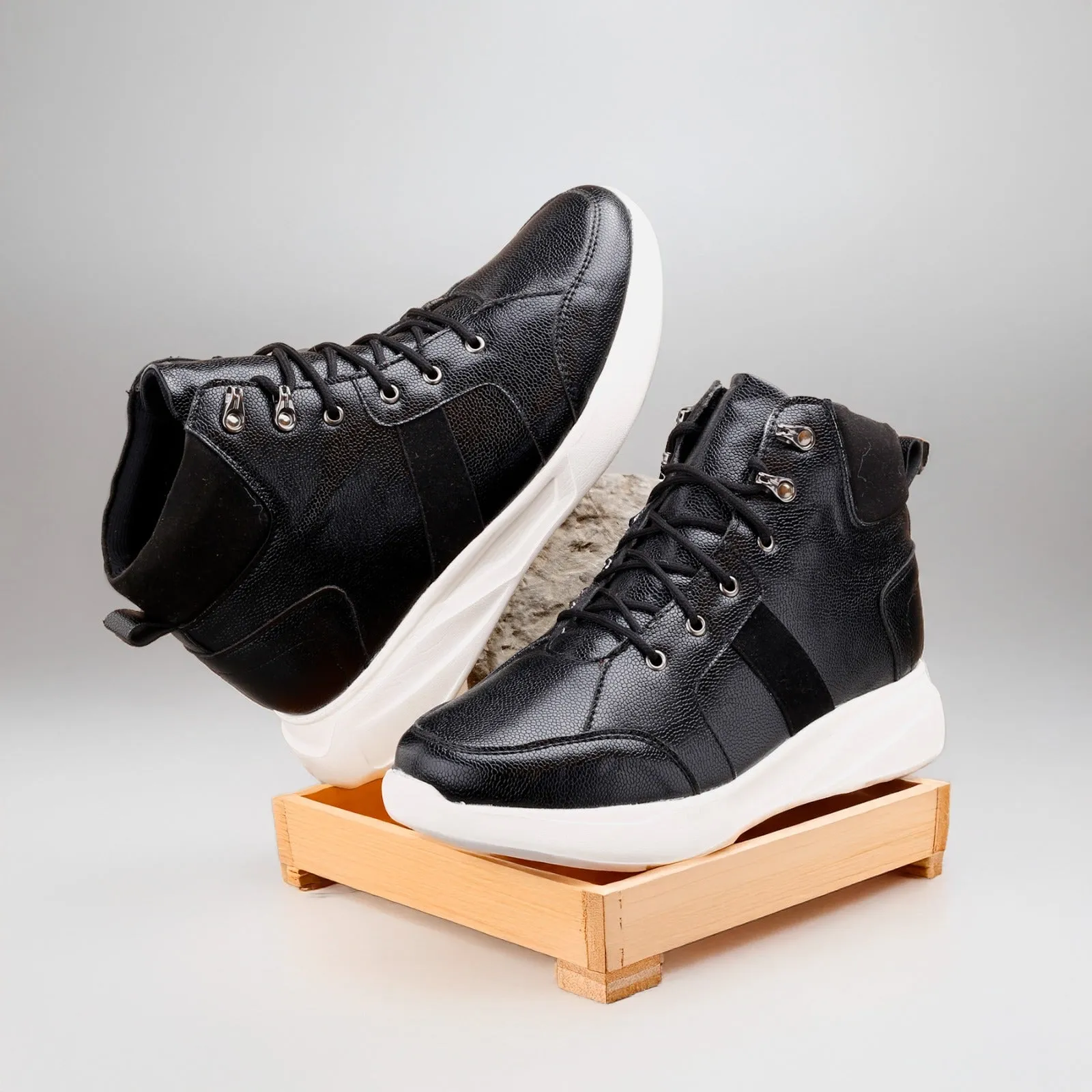 Men's 3.5 (9CM) Inches Hidden Height Increasing Shoes