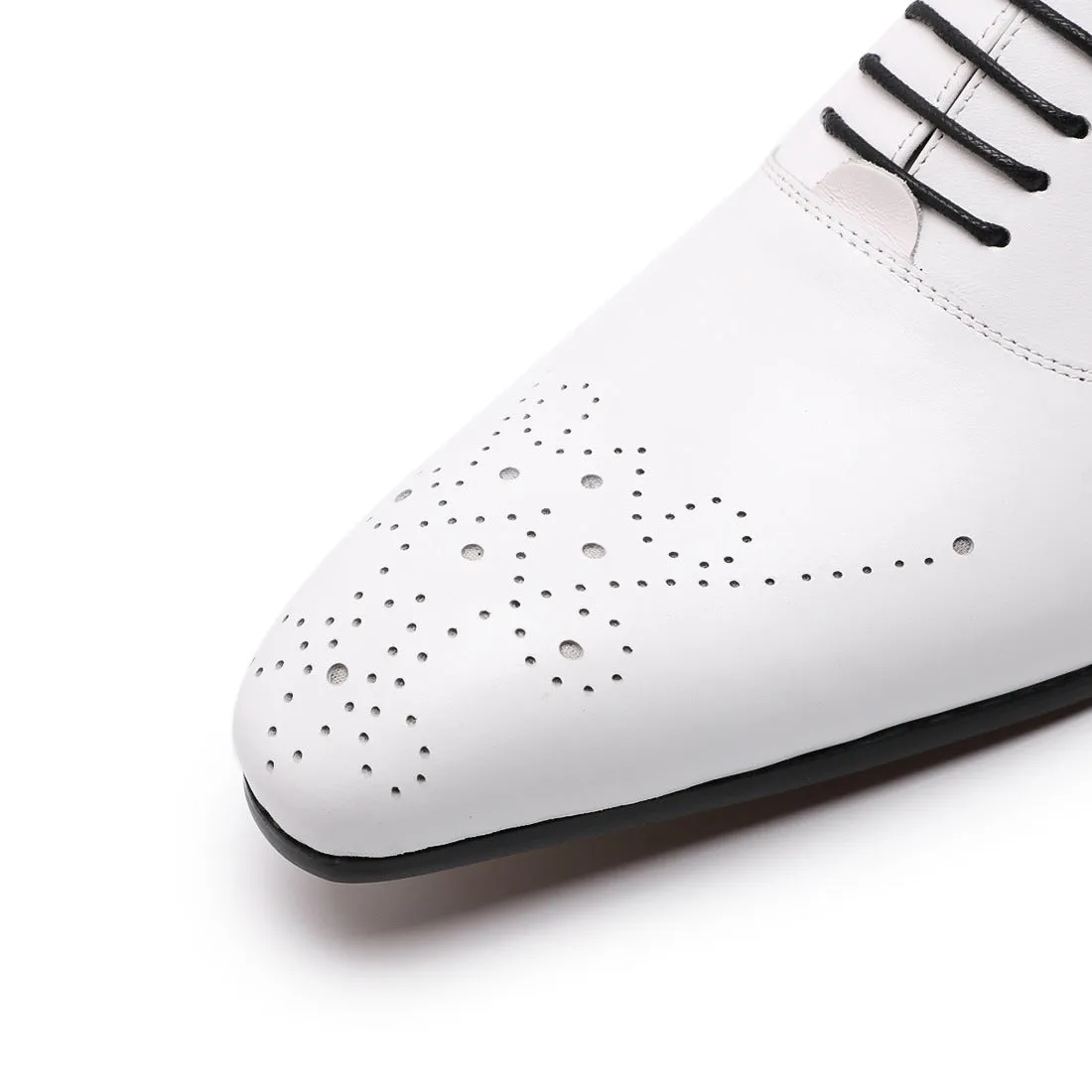 Men's Leather Carved Brogue Oxford Shoes