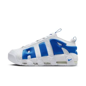 MENS NIKE AIR MORE UPTEMPO LOW (WHITE/HYPER ROYAL/PSYCHIC BLUE)