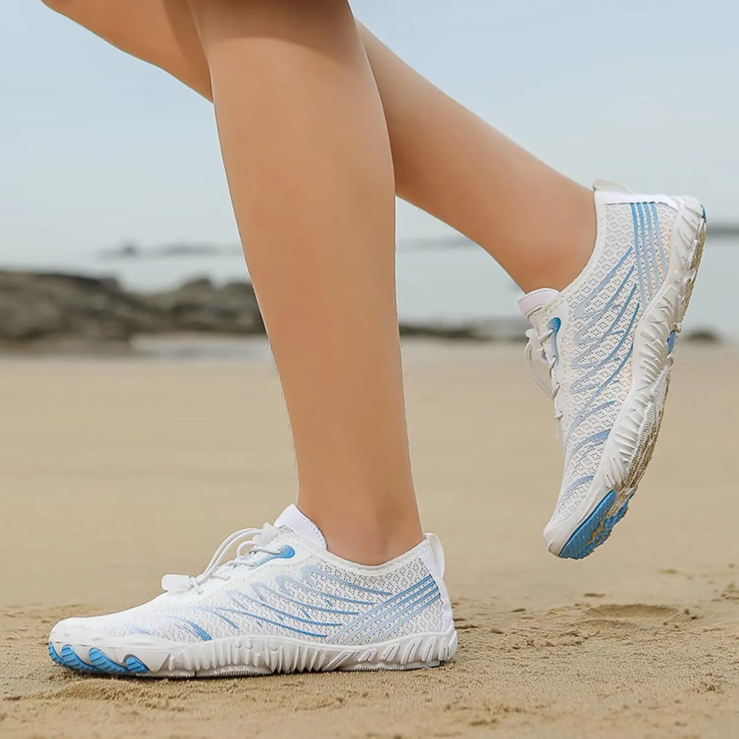 Mens Womens Barefoot Grounding Shoes Wide Running Sports Casual Walking Shoes Gym Training Sneakers for Weight Lifting Hard Pulling and Weight Training
