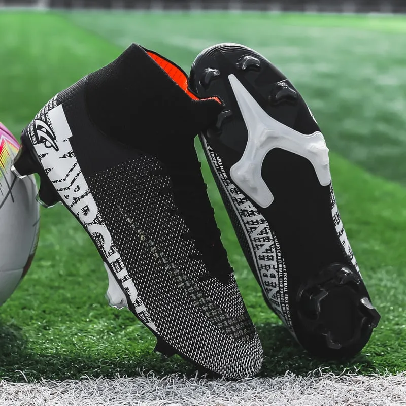 Men/Women High Ankle Boots Cleats for Outdoor Lawn