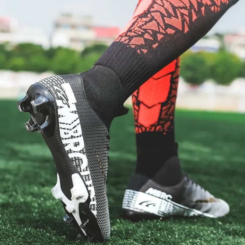 Men/Women High Ankle Boots Cleats for Outdoor Lawn