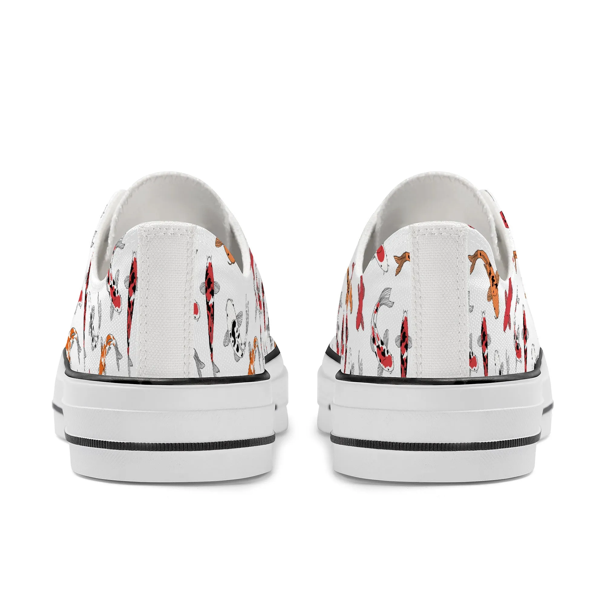 Mini Koi Low Top Canvas Shoes