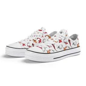 Mini Koi Low Top Canvas Shoes