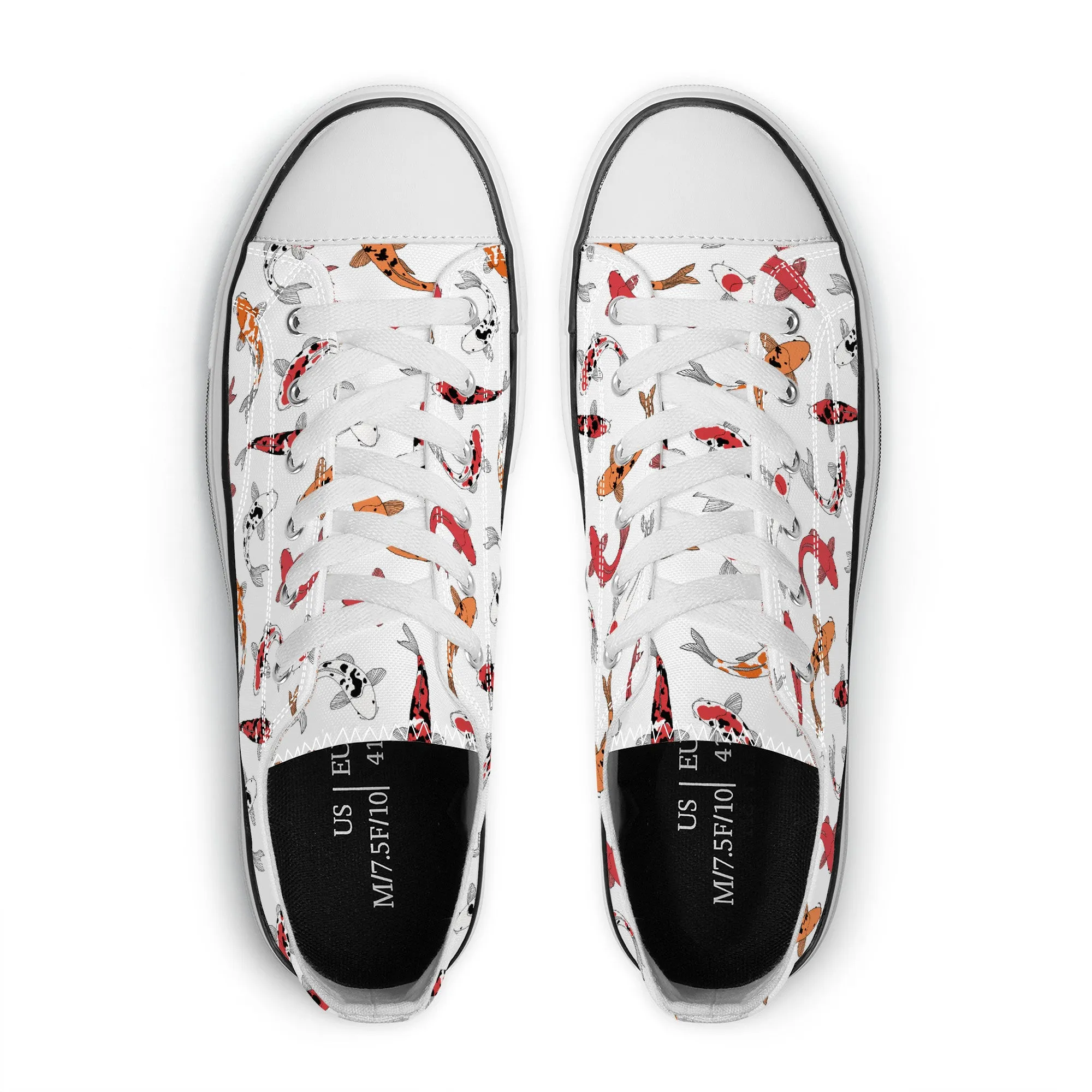 Mini Koi Low Top Canvas Shoes