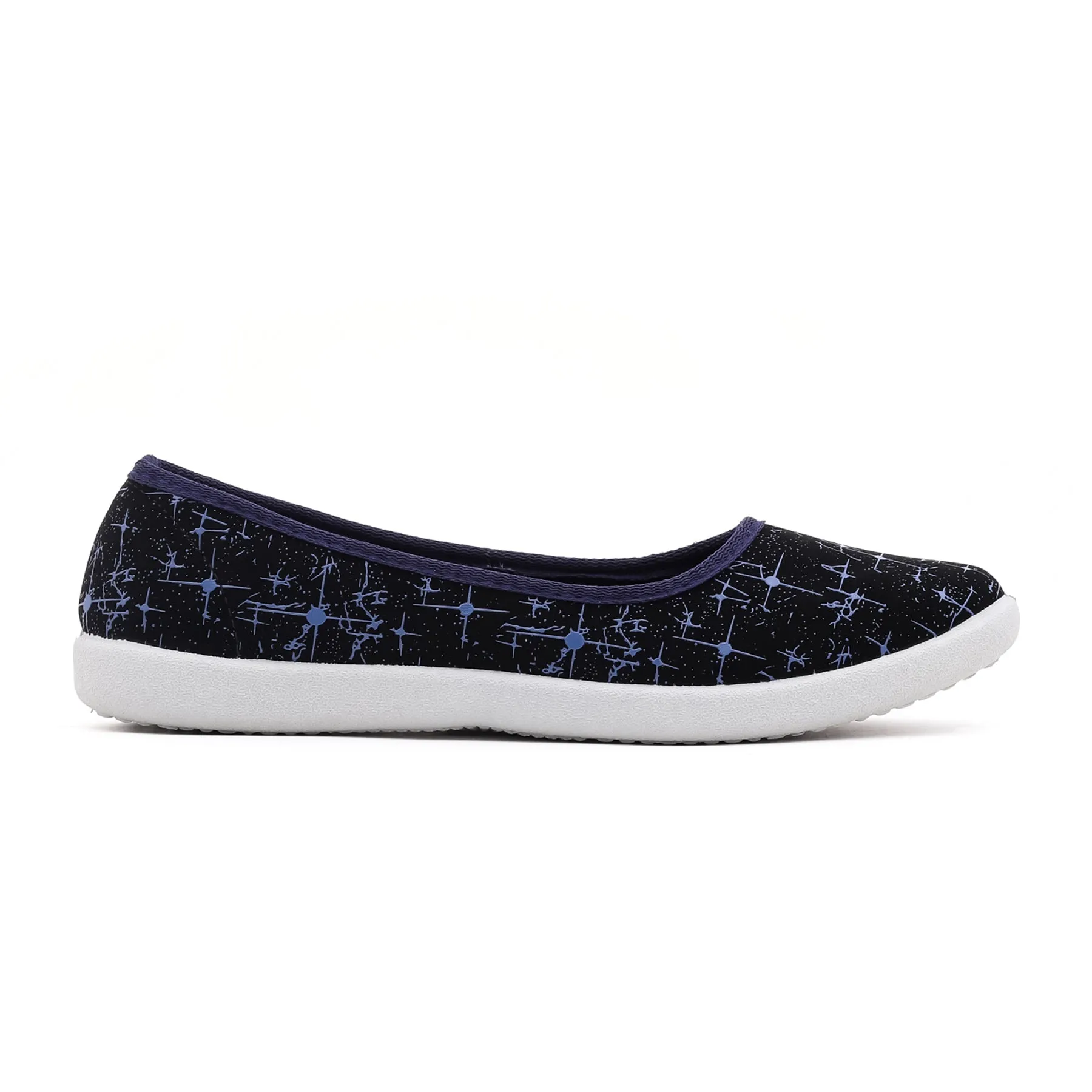 Navy Slip Ons WN6125