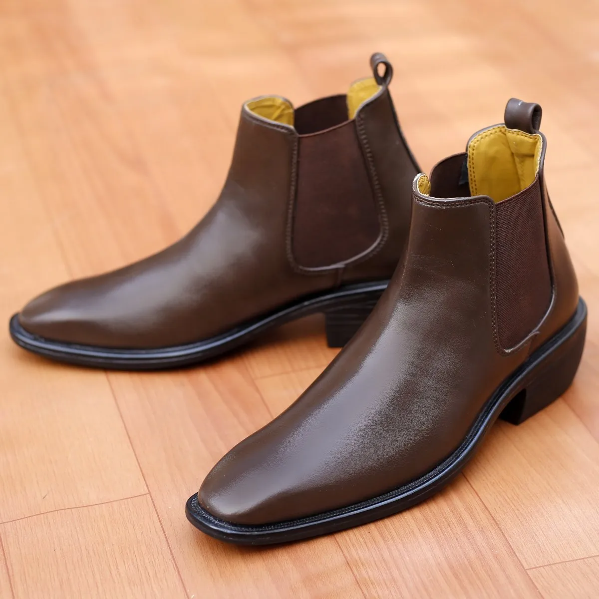 New Stylish Men's 2 Inch Hidden Height Increasing Trendiest Boots