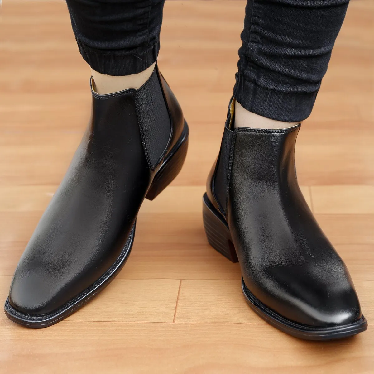 New Stylish Men's 2 Inch Hidden Height Increasing Trendiest Boots