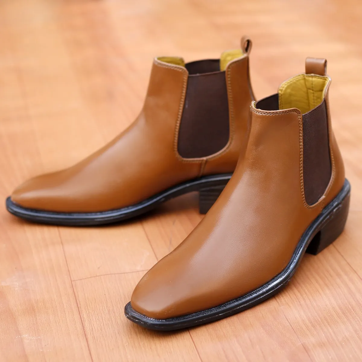 New Stylish Men's 2 Inch Hidden Height Increasing Trendiest Boots