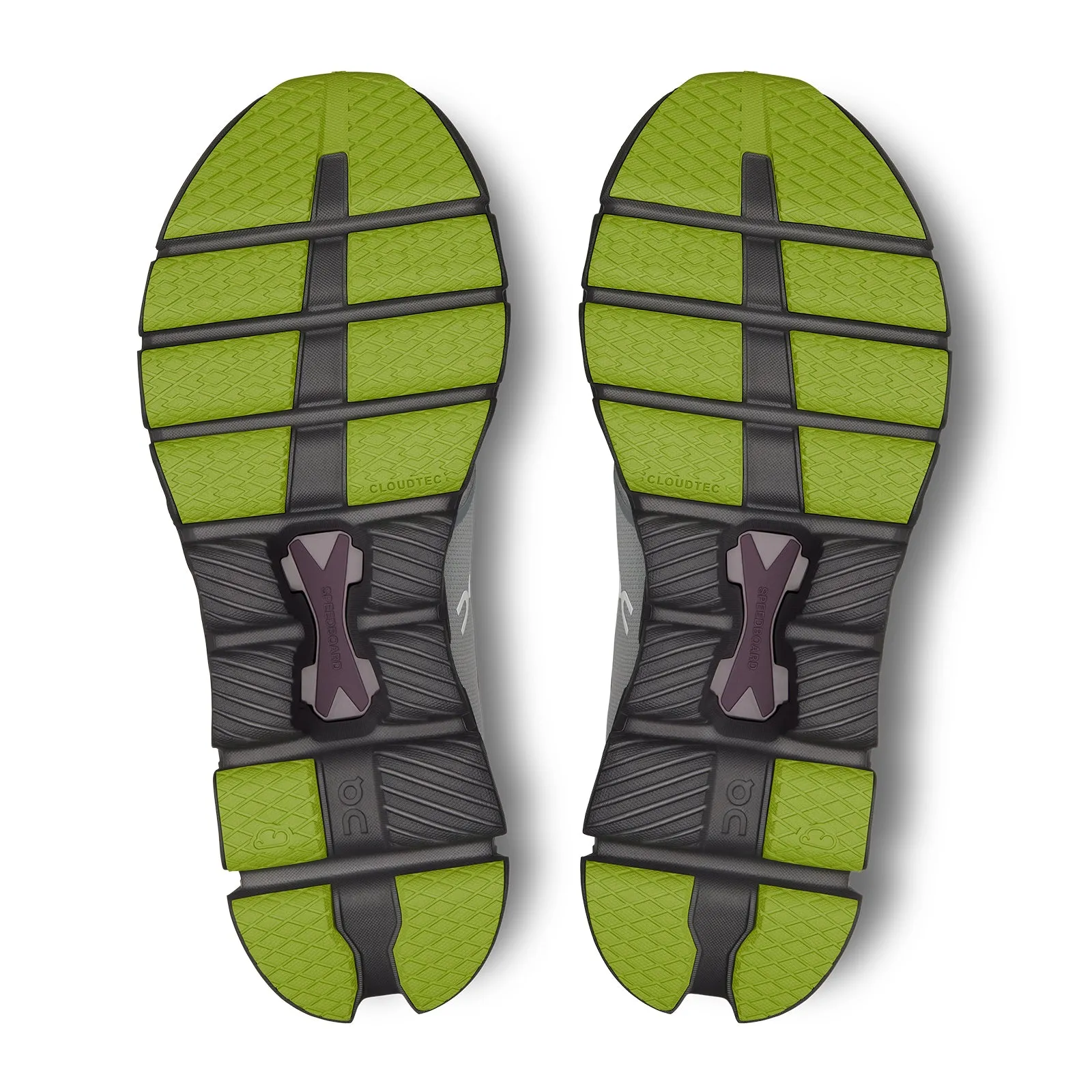 On Running Cloud X4 Running Shoe (Men) - Glacier/Eclipse