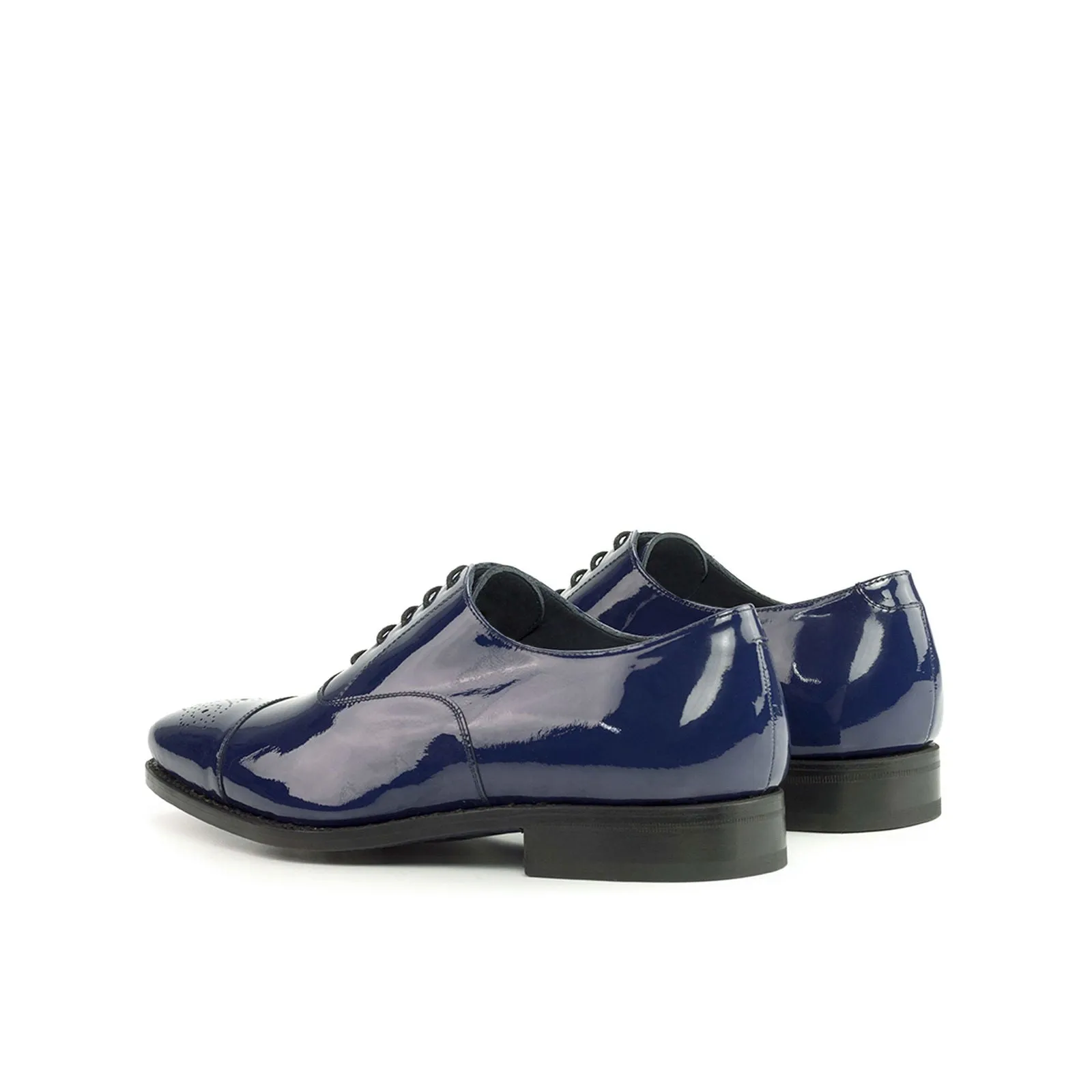 Oxford-Patent, Blue-Wholesale