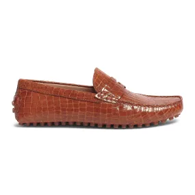 Ritchie Croco Driver // Tan