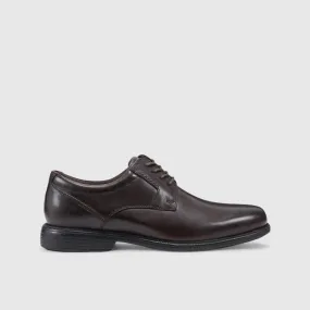 Rockport Charles Road Plain Toe Lace Up Comfort Shoe Brown