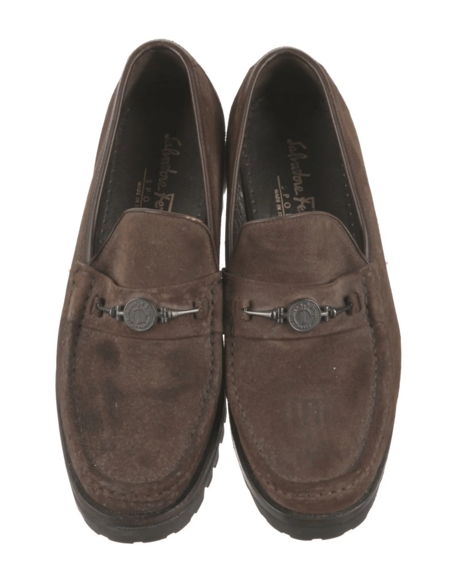 Salvatore Ferragamo Suede Loafers