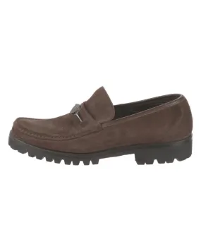 Salvatore Ferragamo Suede Loafers
