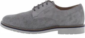 Sioux Men's Derby Oxford Flat, Cemento, 13.5
