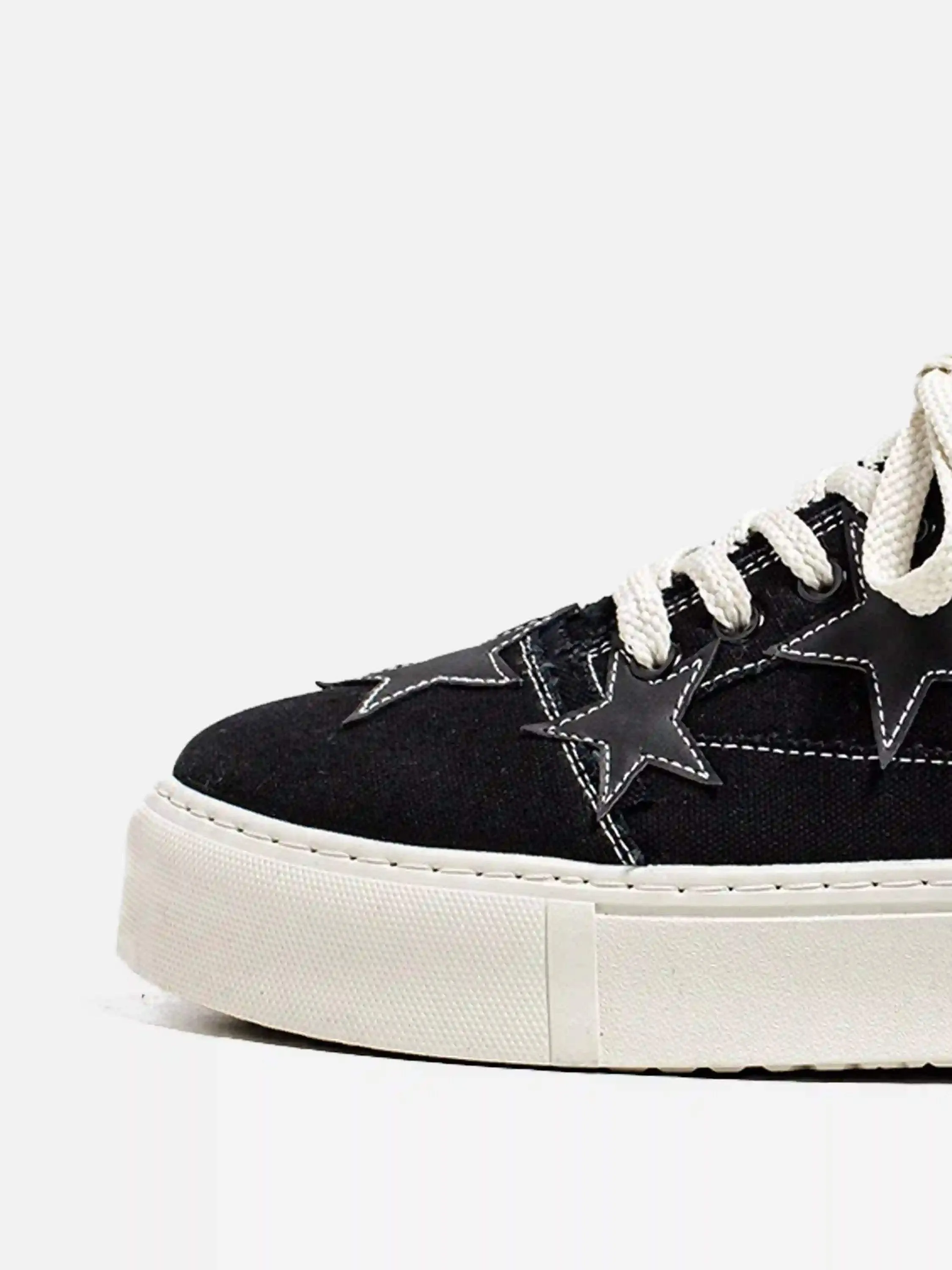 Star Canvas Height-Increasing Shoes