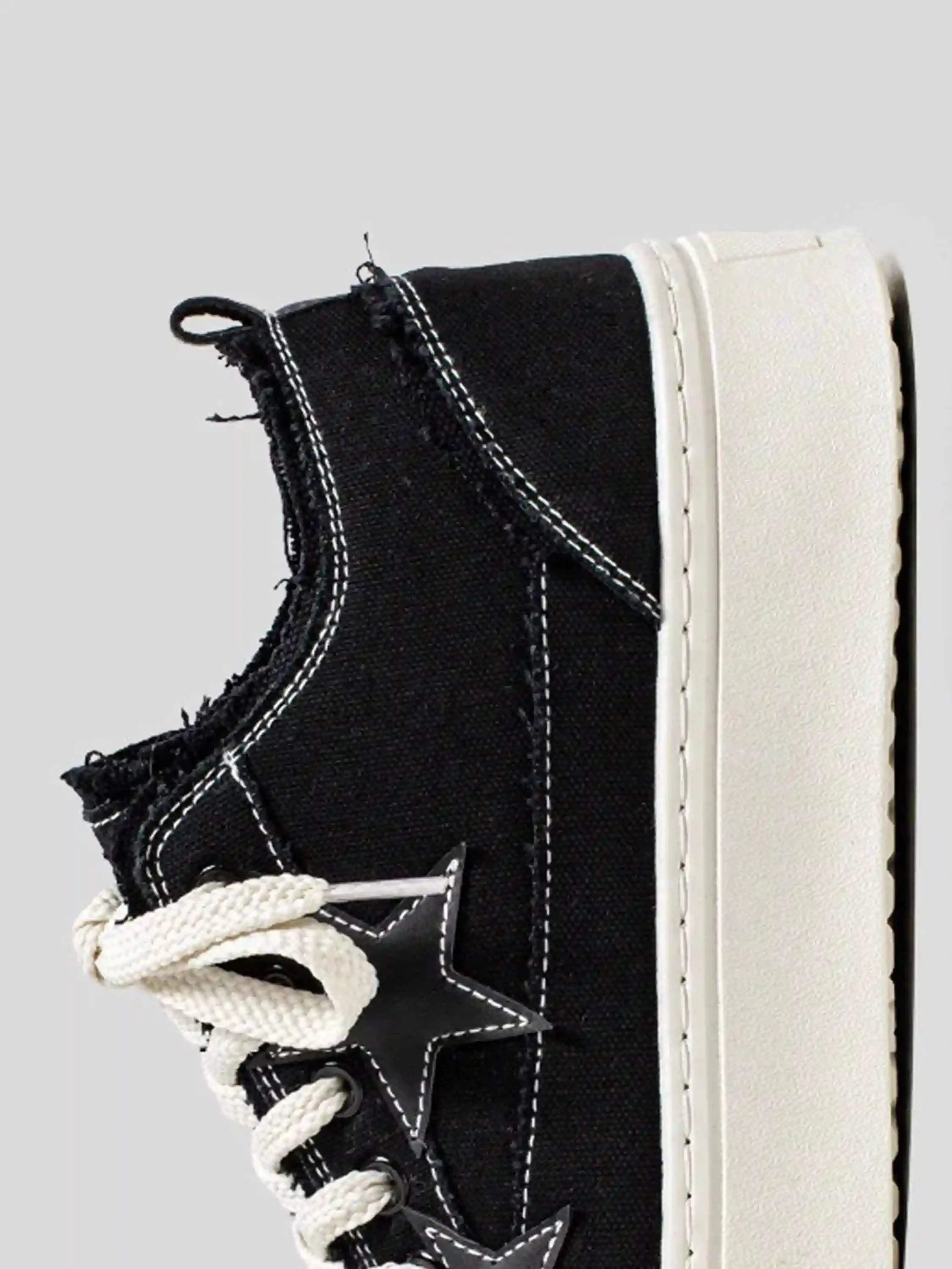 Star Canvas Height-Increasing Shoes