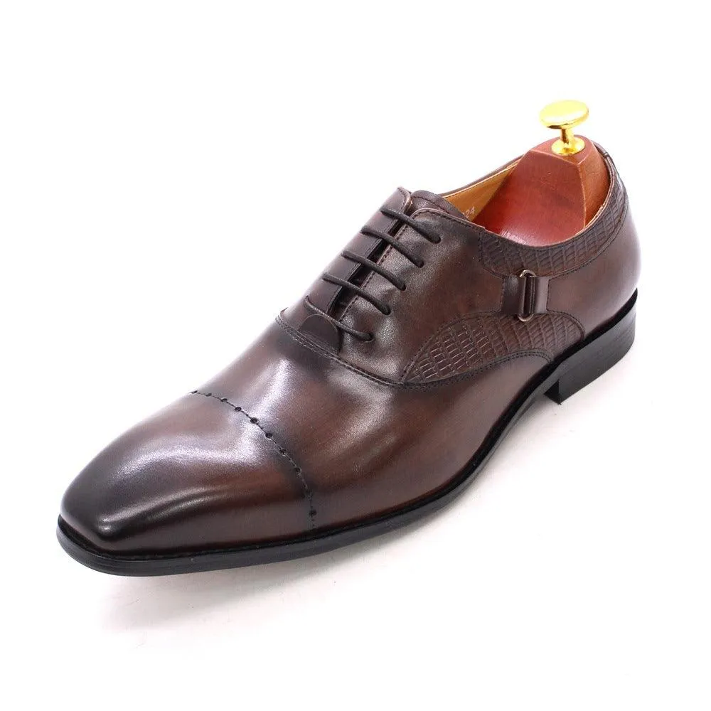 Toe Handmade Leather Shoes