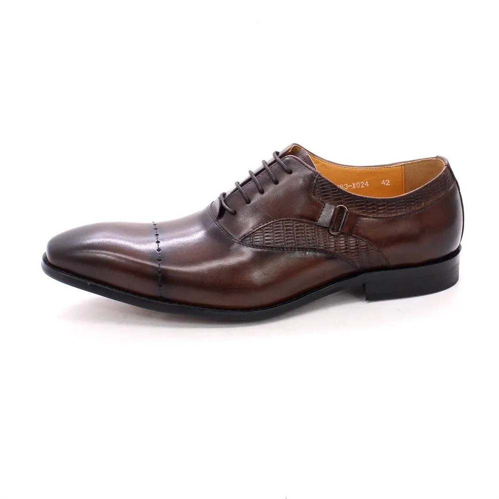 Toe Handmade Leather Shoes